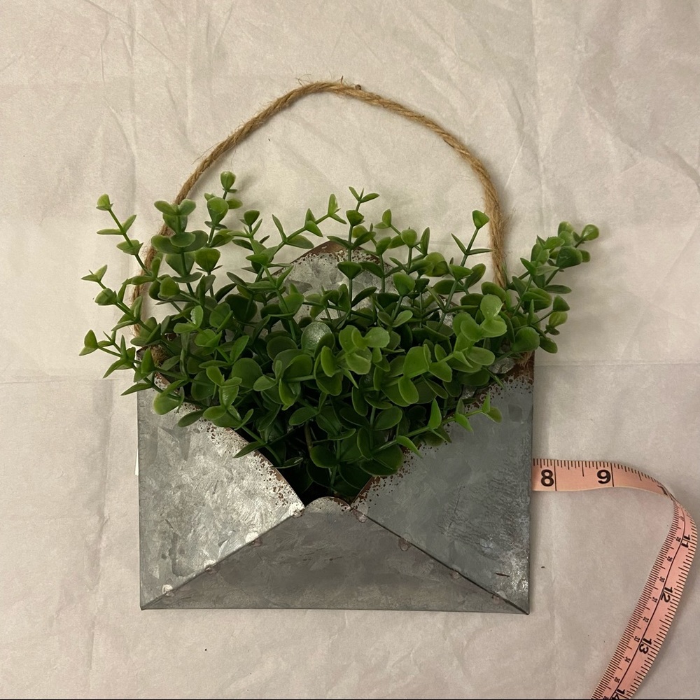 Metal Envelope Decoration Wall 7.8in x 7.8in